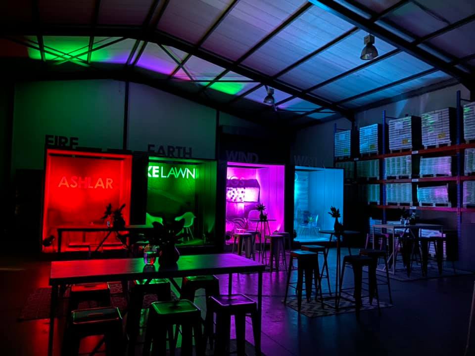 Creative set elements designed to enhance brand narratives with Animate-Co. Brand Experience and Event Specialist