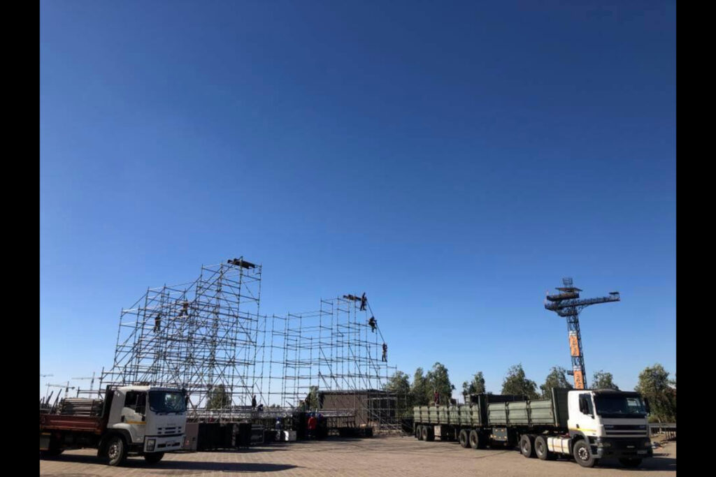 custom-stages-and-structures built for large-scale events in South Africa