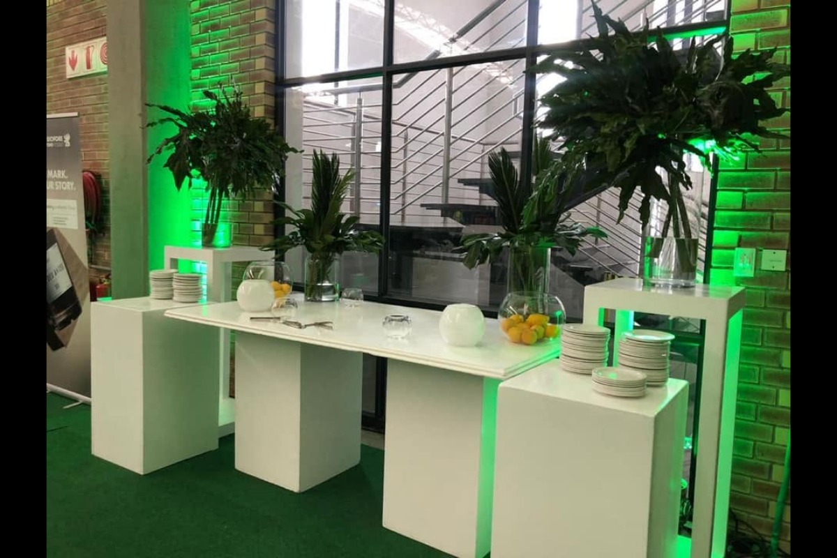 Indoor buffet or counter décor with modern styling – Cape Town