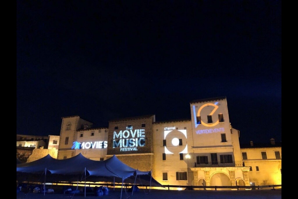 Projection mapping on building for event – Cape Town
