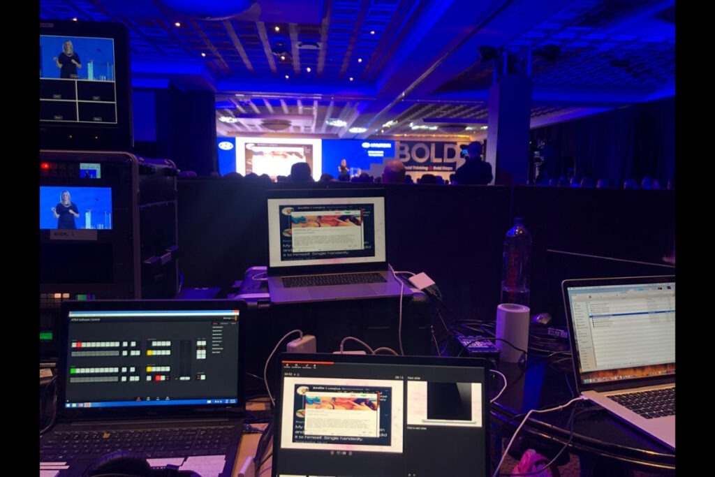 AV and LED control booth for event – Cape Town